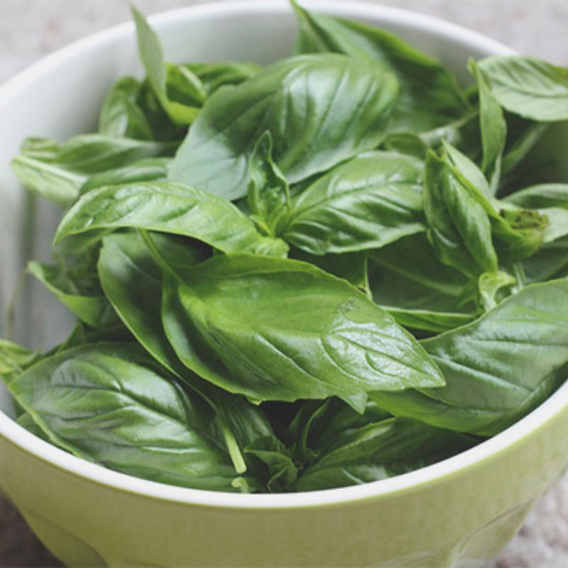 Step 1 Prepare the ingredients for Basil Dipping Sauce