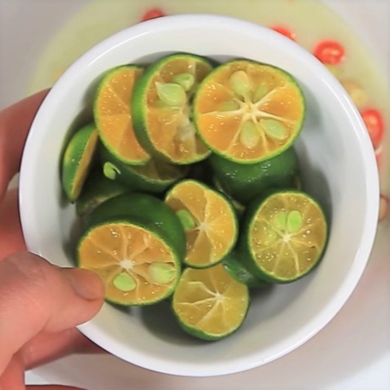 Step 1 Preparing the ingredients for Lemon Zest Salt Dip