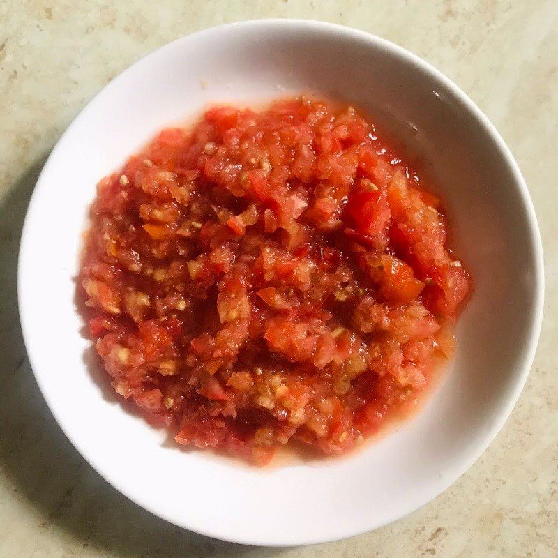 Step 1 Prepare the ingredients for Fried Noodles with Tomato Sauce