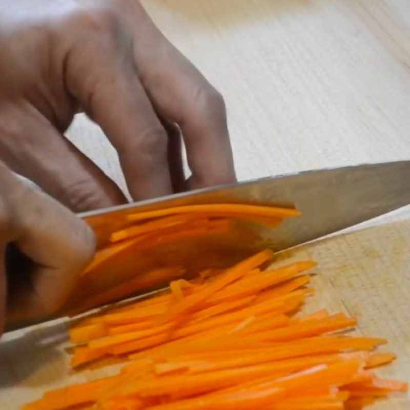 Step 1 Prepare ingredients for Korean Pancakes