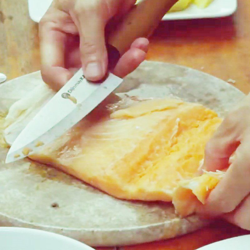 Step 1 Prepare Ingredients for Grilled Salmon with Cheese