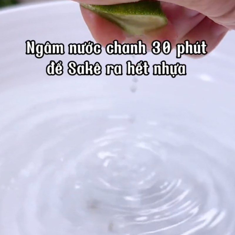 Step 1 Prepare the ingredients for Sake with Pepper (Recipe from the TikTok channel Bếp chay XANH)