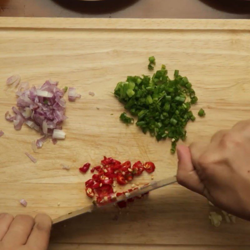 Step 1 Prepare the ingredients for Fried Quail Egg Fish Balls with Fish Sauce