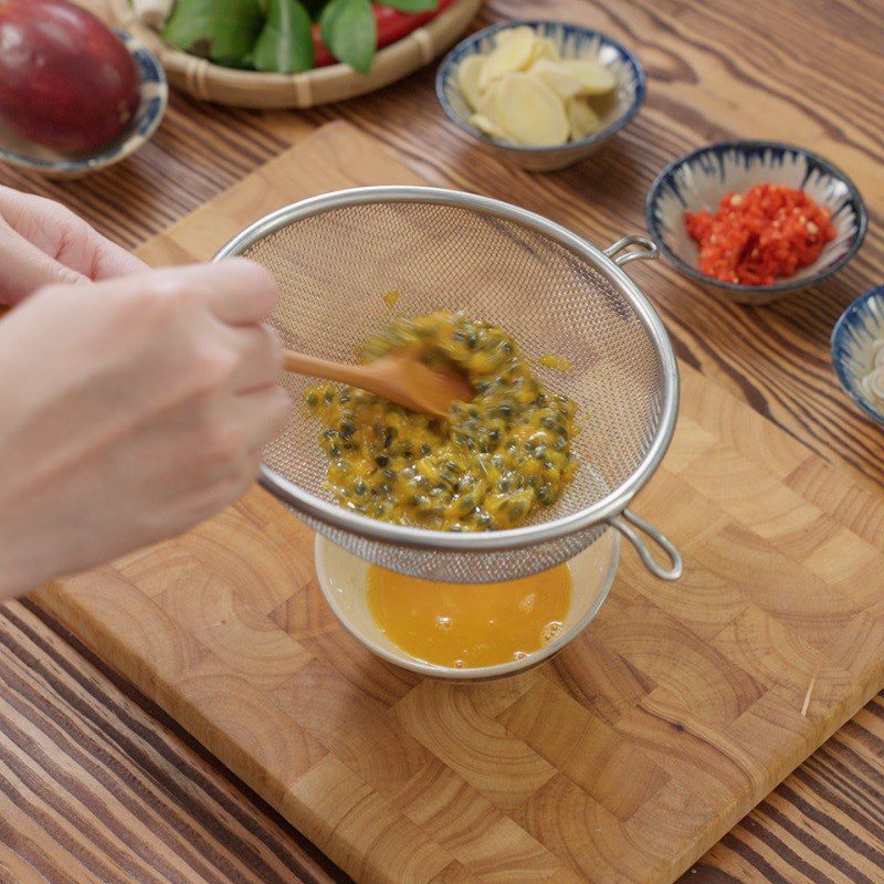 Step 1 Prepare ingredients for Passion fruit dipping sauce