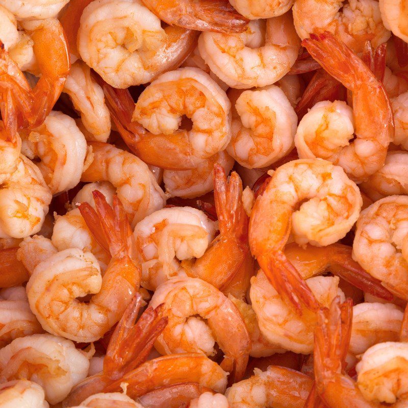 Step 1 Prepare the ingredients for Lychee Shrimp Salad