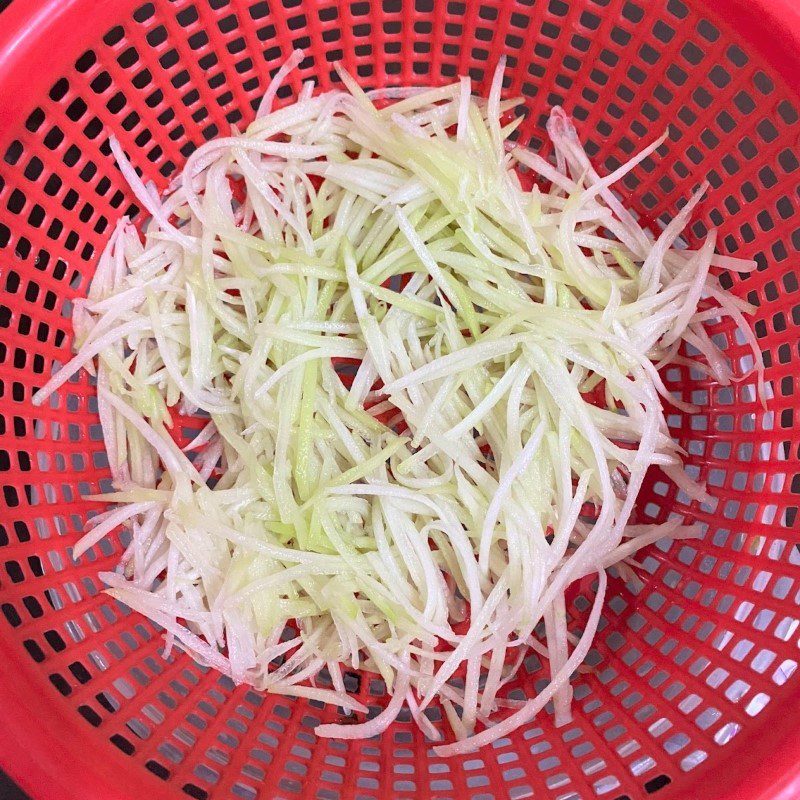 Step 1 Prepare the ingredients for Stir-fried Su Su with eggs