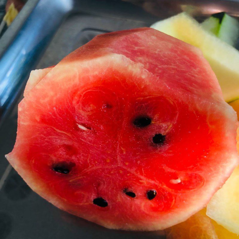 Step 1 Prepare the ingredients for Watermelon Orange Juice