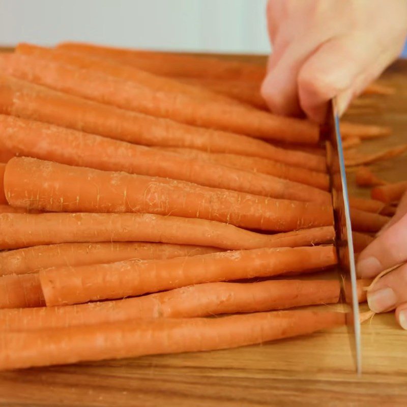 Step 1 Prepare the ingredients for Honey Roasted Carrots