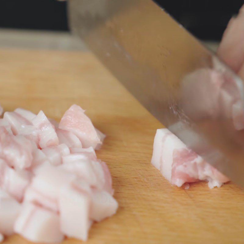 Step 1 Prepare the ingredients for Dried shrimp braised with green pepper