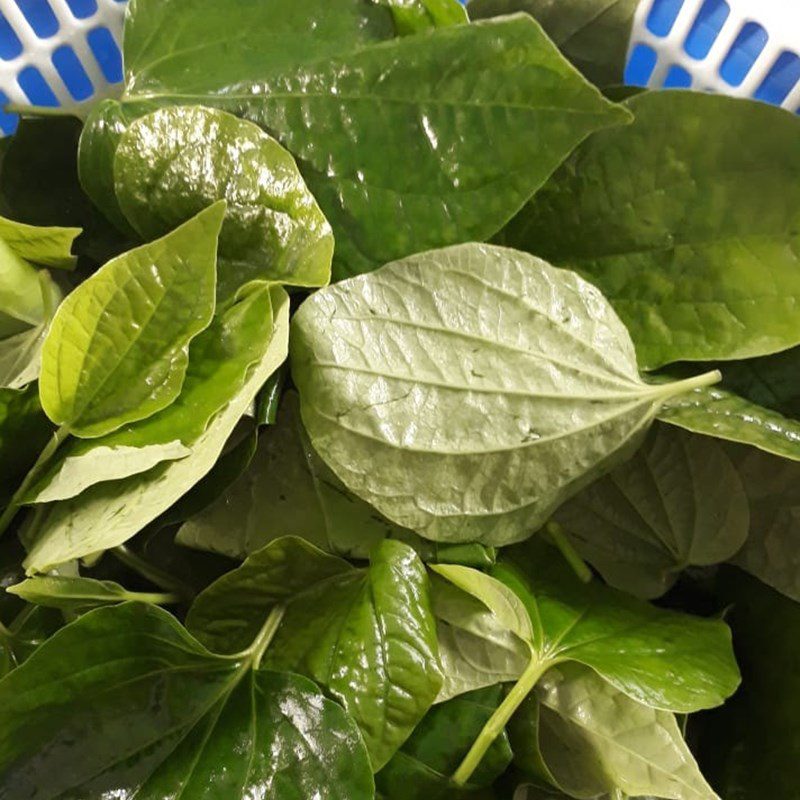 Step 1 Prepare the ingredients for Grilled Minced Pork Wrapped in Betel Leaves using an Air Fryer