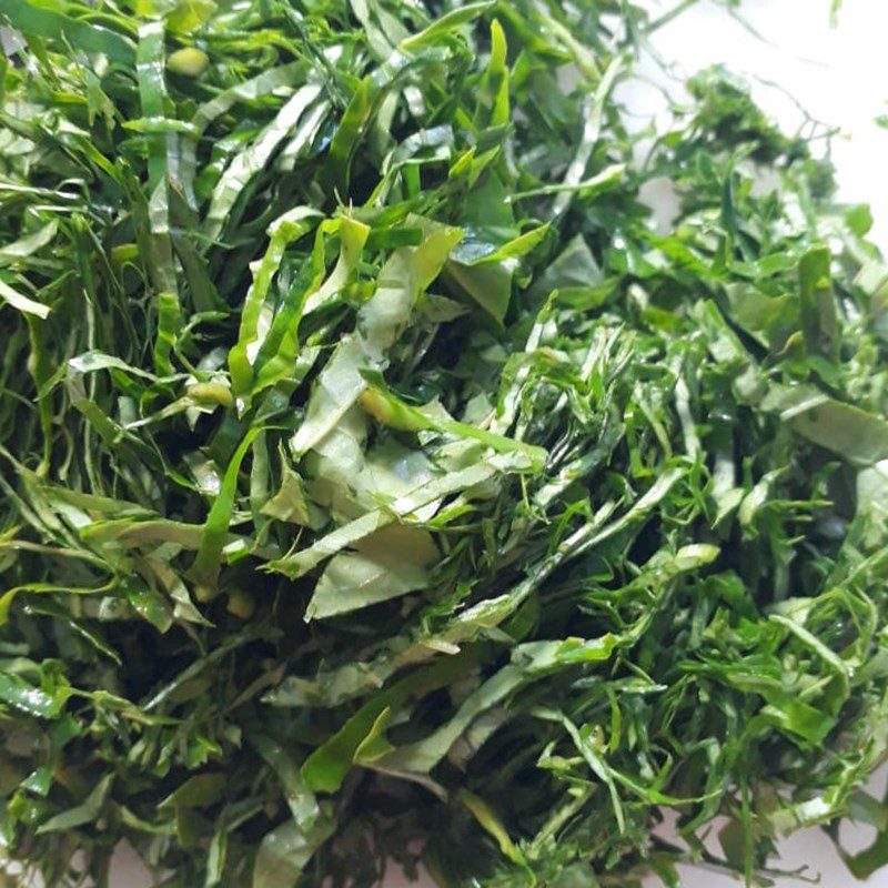 Step 1 Prepare the ingredients for Grilled Minced Pork Wrapped in Betel Leaves using an Air Fryer