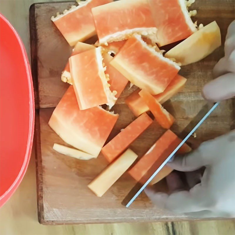 Step 1 Prepare the Ingredients for Ripe Papaya Jam