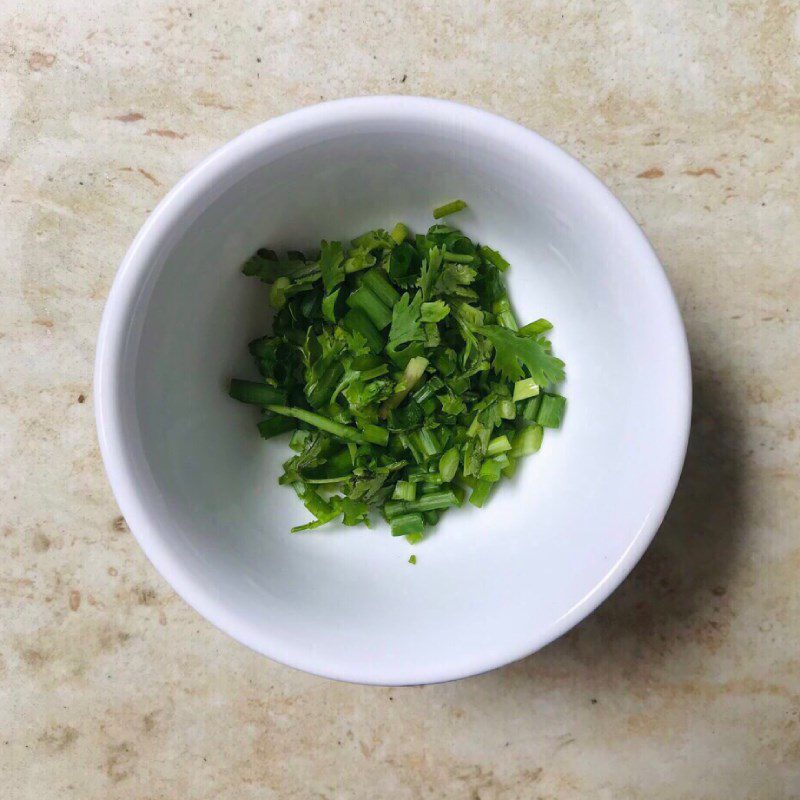 Step 1 Prepare the ingredients for Minced Pork Melon Soup