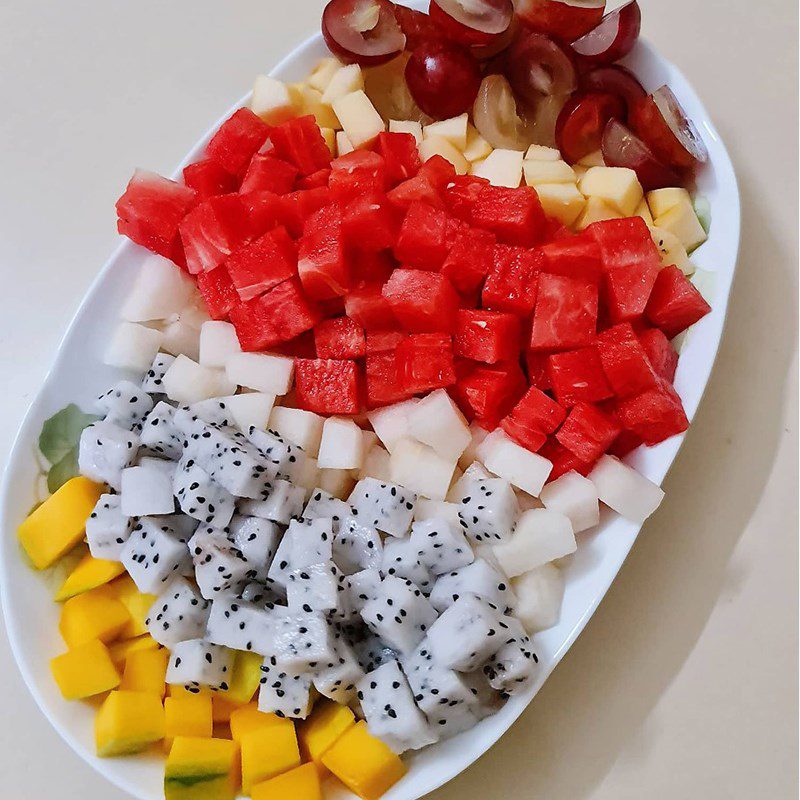 Step 1 Prepare ingredients for Fruit Salad with Yogurt