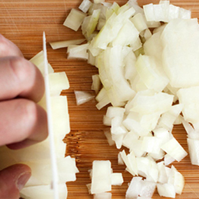 Step 1 Prepare seafood Risotto ingredients