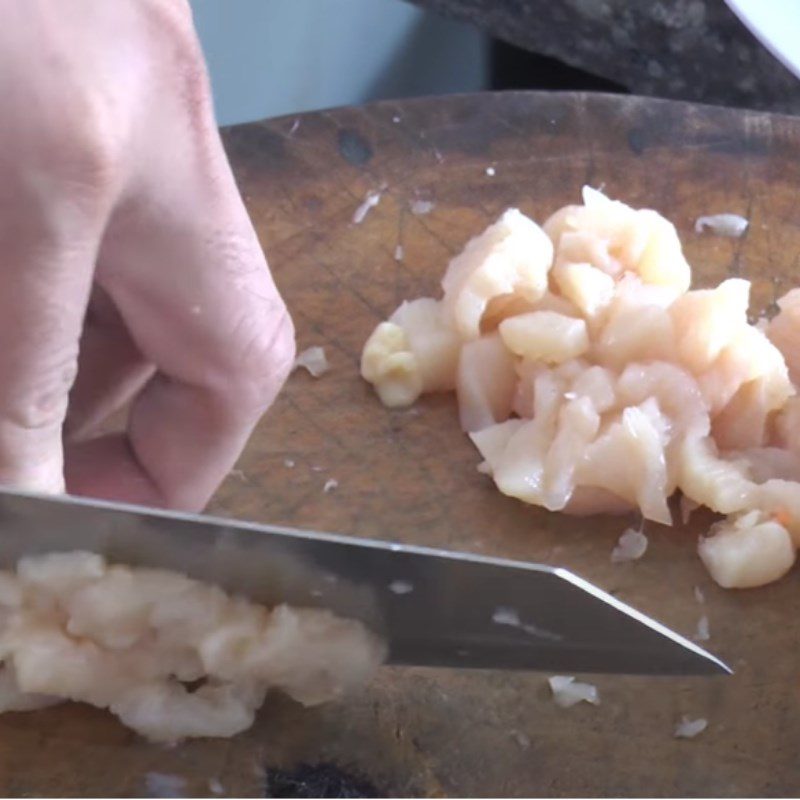 Step 1 Prepare the ingredients for Stir-fried lotus stem with chicken