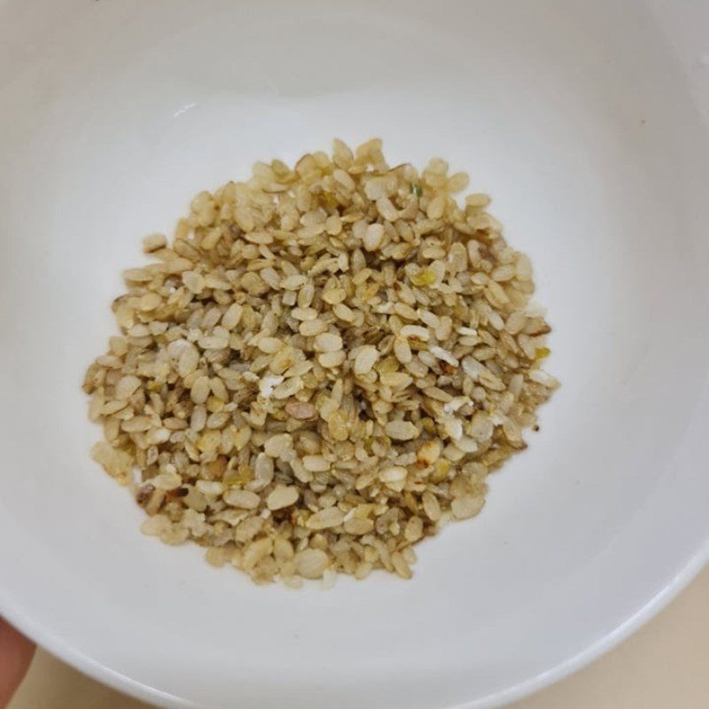 Step 1 Prepare the ingredients for Minced Meat with Green Sticky Rice