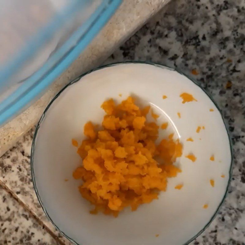 Step 1 Prepare ingredients for Beef cheese pumpkin porridge