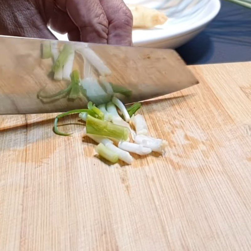 Step 1 Prepare the ingredients for Vegetarian Mangosteen Salad (recipe from the TikTok channel Bếp chay XANH)