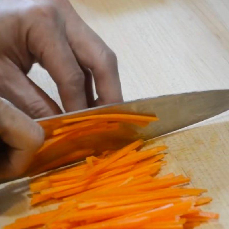 Step 1 Prepare the ingredients for Vegetarian Bò Bía (Recipe from the TikTok channel Vào bếp cùng TasteVN!)