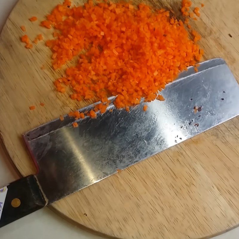 Step 1 Prepare the ingredients for Pork Rolls with River Leaves