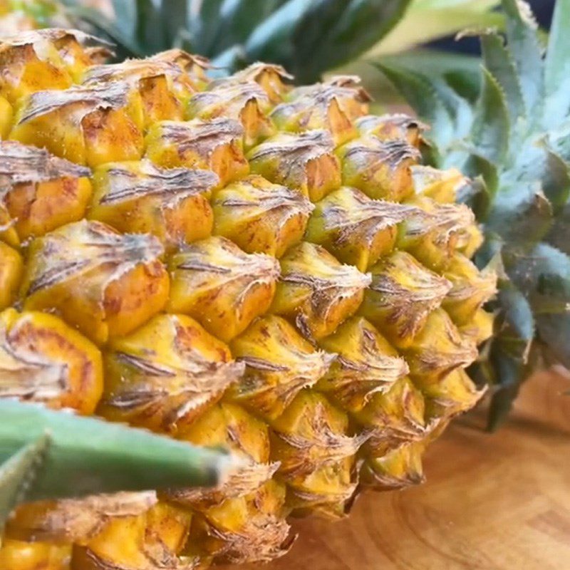 Step 1 Prepare ingredients for Pineapple Fried Rice (Recipe shared from TikTok Cooking with TasteVN)