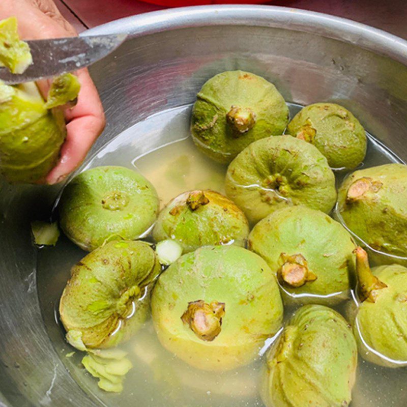 Step 1 Prepare the ingredients for Braised Figs with Meat