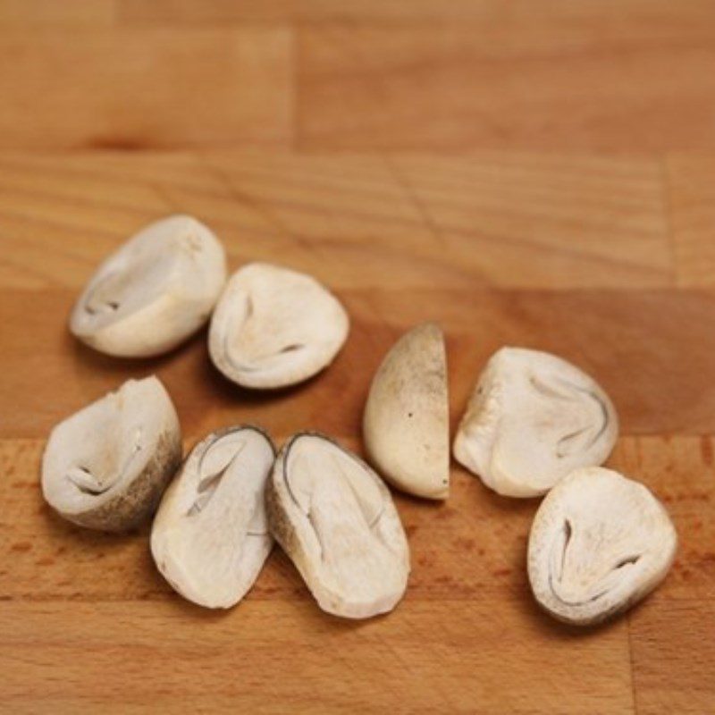 Step 1 Prepare the ingredients for Soft Tofu with Straw Mushroom and Chicken Leg Mushroom Sauce