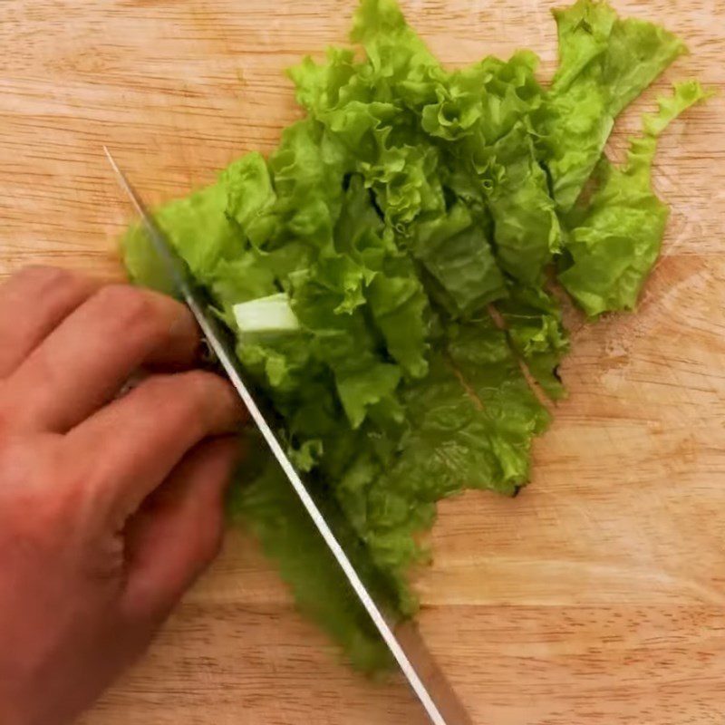 Step 1 Prepare the ingredients for Vegetarian Bun Mam Nem