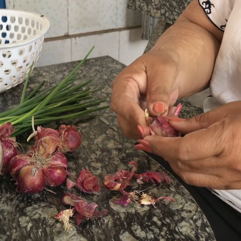 Step 1 Prepare the Ingredients for Steamed Squid Egg Cake