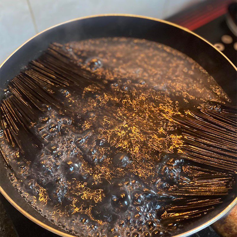 Step 1 Prepare the ingredients for Black Ink Squid Pasta with Seafood