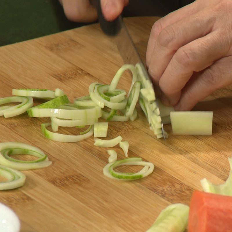 Step 1 Prepare the ingredients for Agar Salad