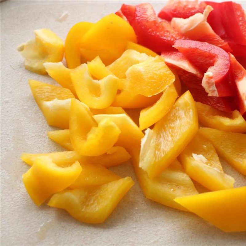 Step 1 Prepare ingredients for Sweet and Sour Tofu Stir-fry