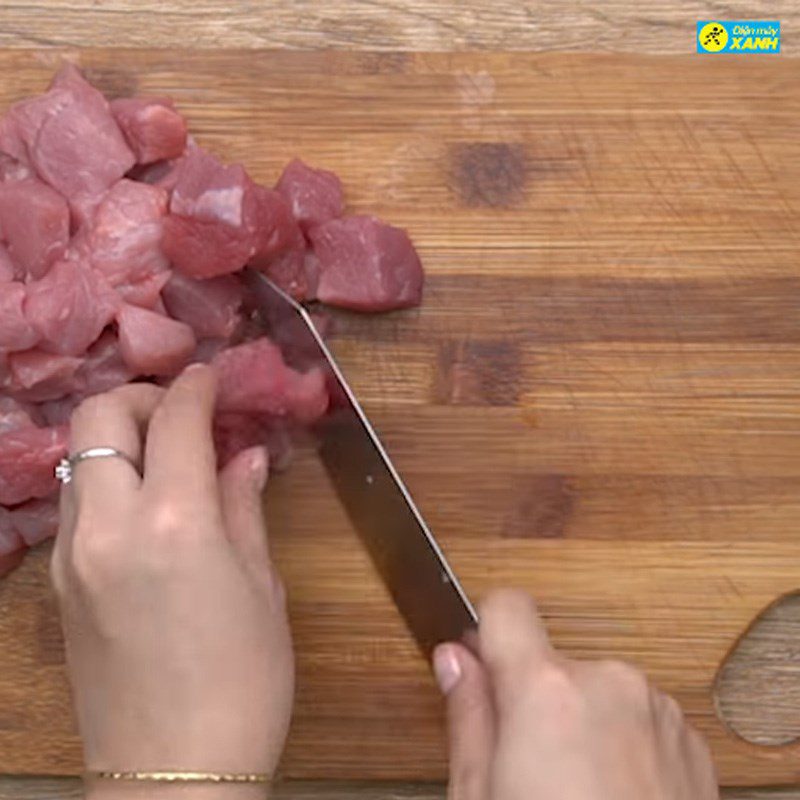 Step 1 Prepare Ingredients for Fermented Pork for Tet