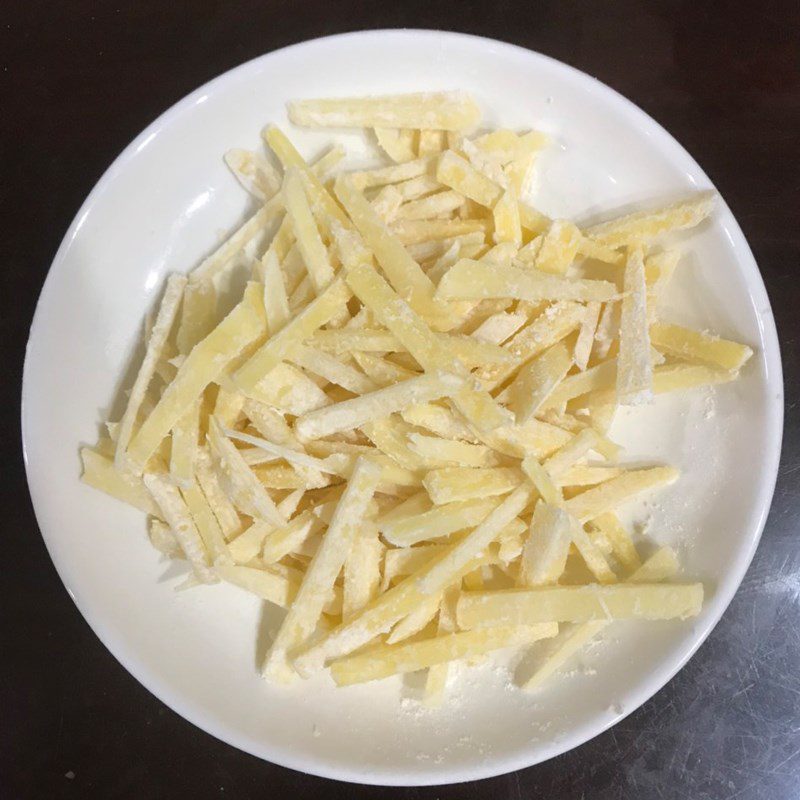 Step 1 Prepare ingredients for Stir-fried potatoes with eggs