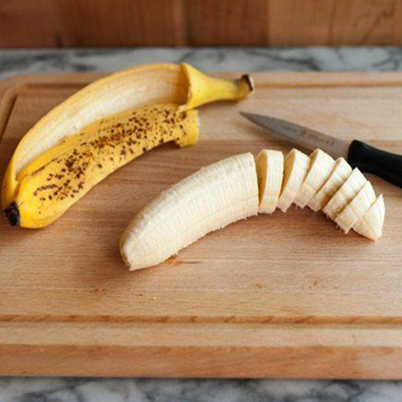 Step 1 Prepare the ingredients for Banana Pineapple Turmeric Ice Cream