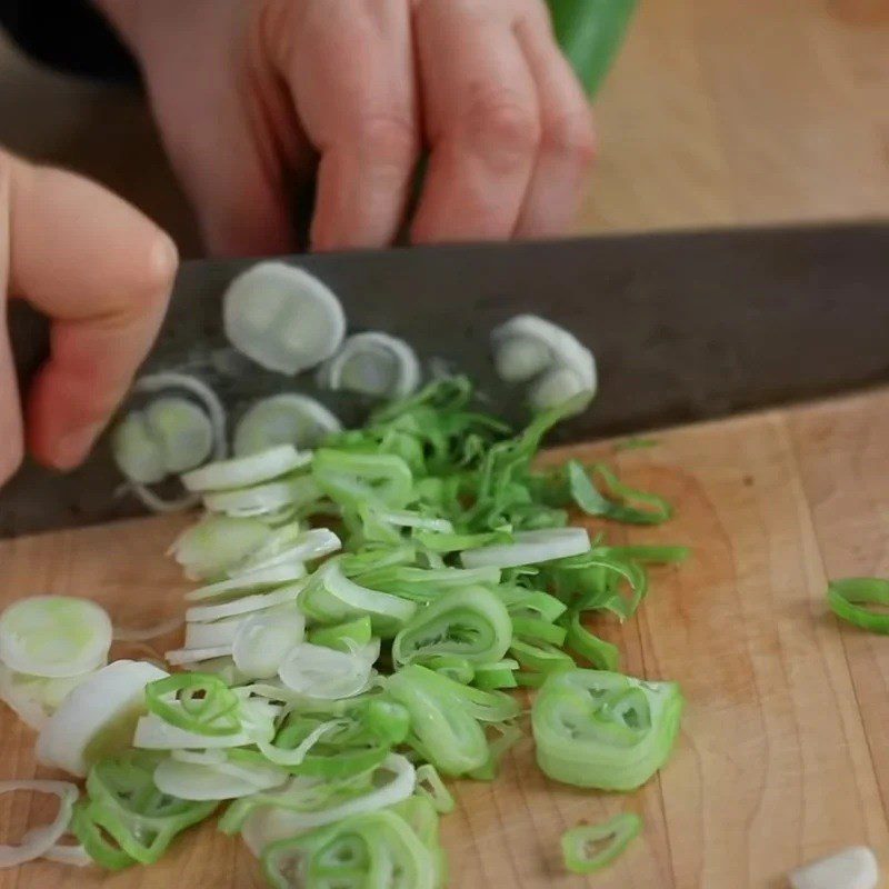 Step 1 Prepare the ingredients for vegetarian Bánh khọt with rice flour
