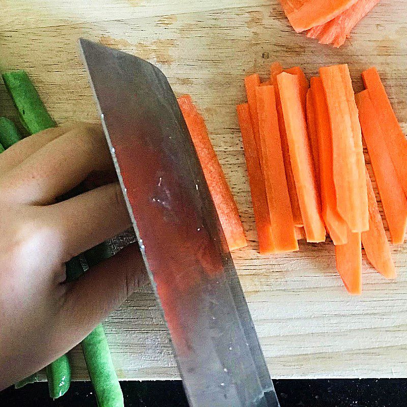 Step 1 Prepare the ingredients for Grilled Meat Wrapped with Vegetables