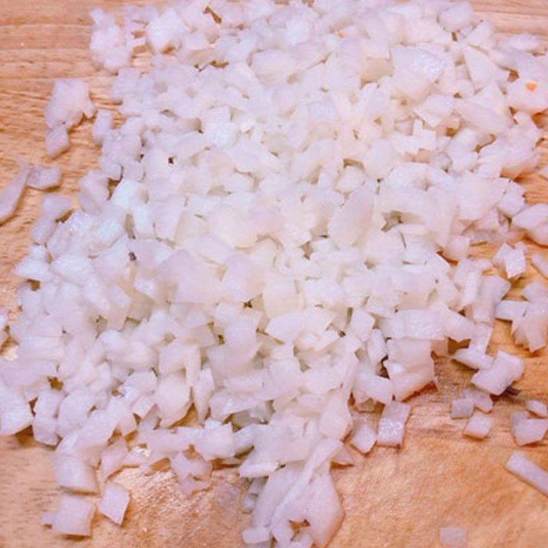 Step 1 Prepare ingredients for stuffed squid using an air fryer