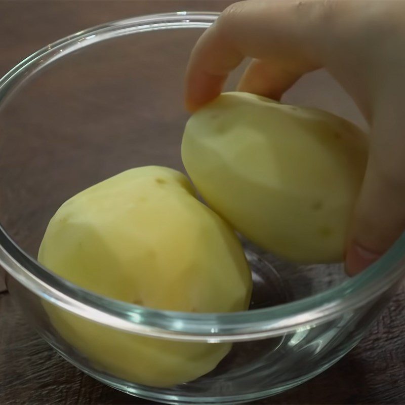 Step 1 Prepare the ingredients Cheese Potato Tacos