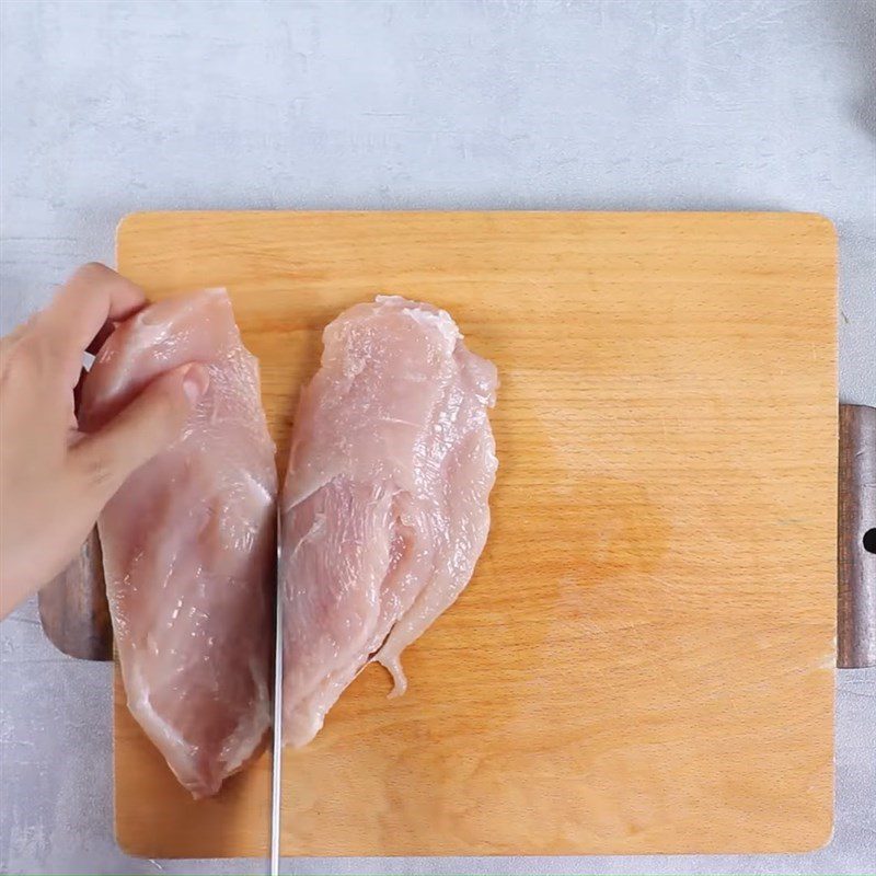 Step 1 Prepare the ingredients Chicken Breast with Passion Fruit Sauce