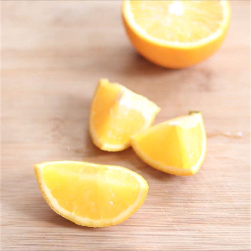 Step 1 Prepare the ingredients for Fresh Ginger Orange Tea