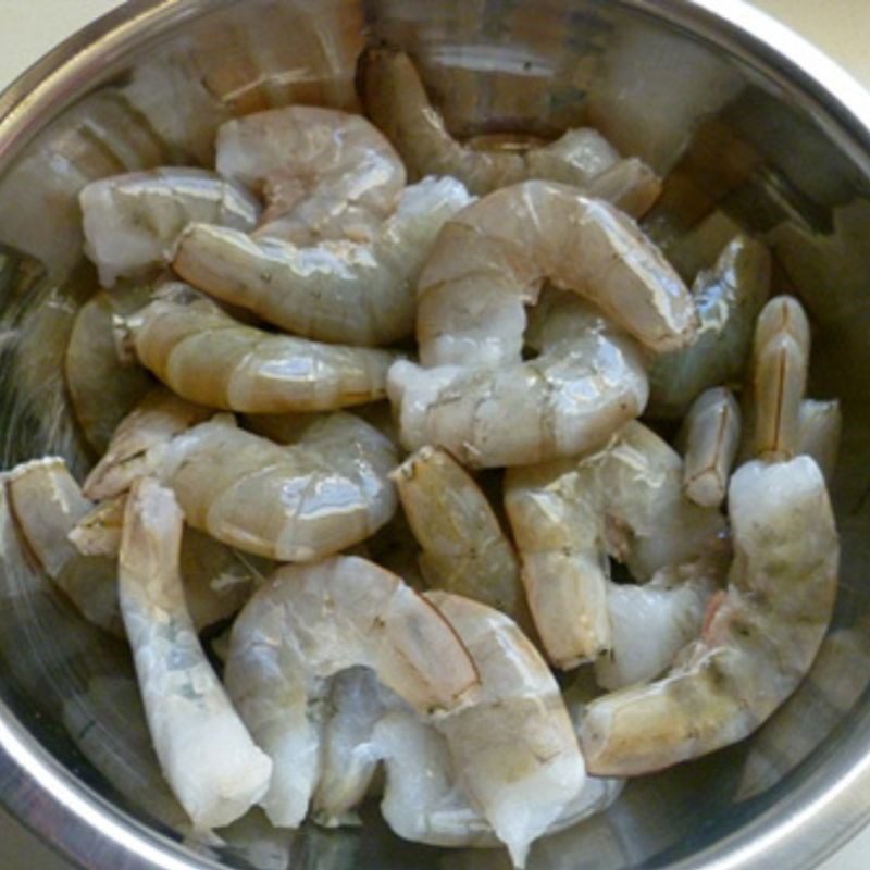 Step 1 Prepare the ingredients for Fried Butter Garlic Prawns