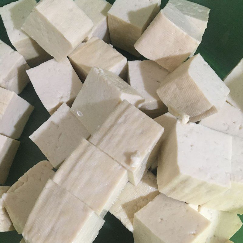 Step 1 Prepare the ingredients for Fried tofu with lemongrass and chili
