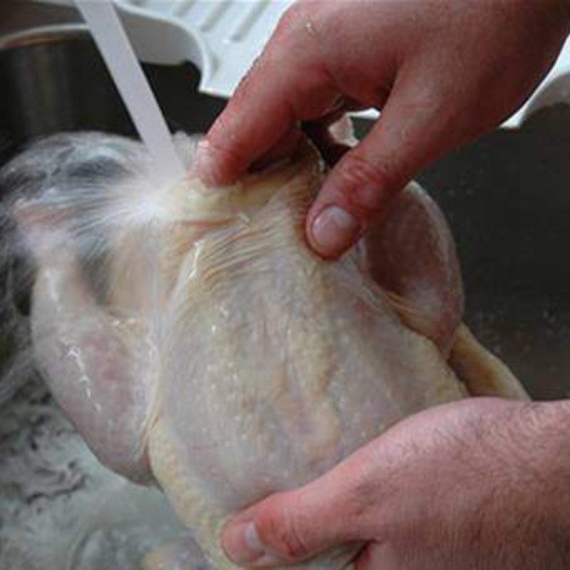 Step 1 Prepare the ingredients for Chicken Porridge with Mushroom and Ginger