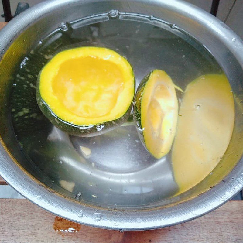 Step 1 Prepare the ingredients for steamed pumpkin stuffed with ground beef