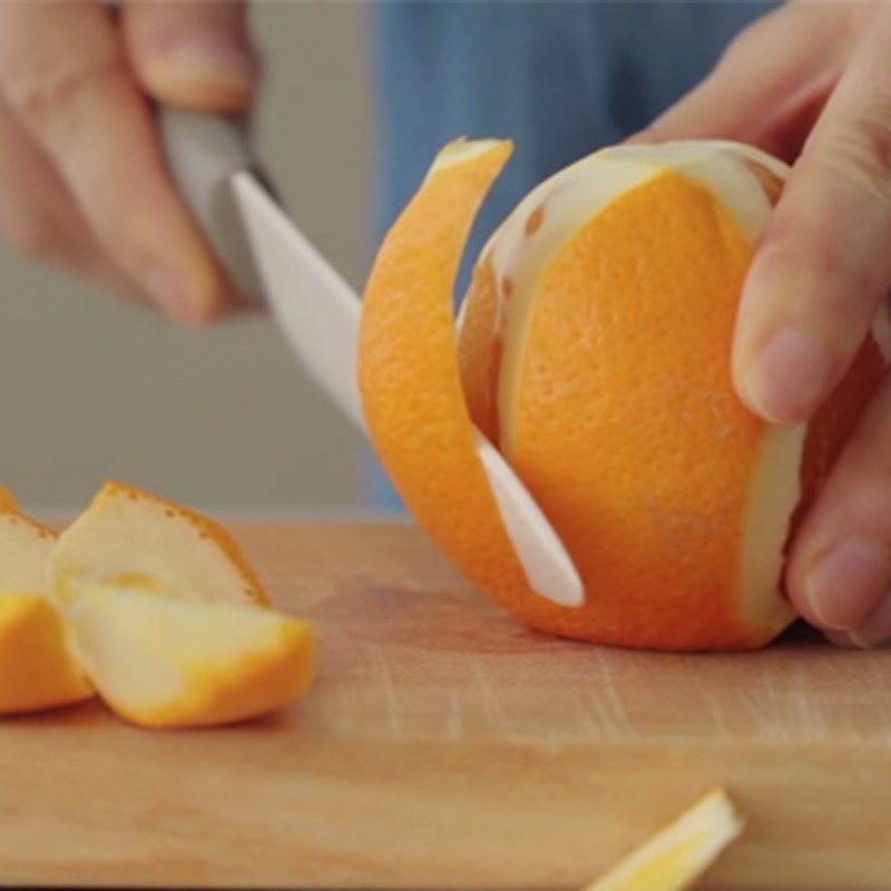 Step 1 Prepare the ingredients for Orange Jelly Milk Tea