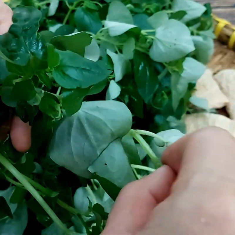 Step 1 Prepare the ingredients for Vegetarian Water Spinach Salad