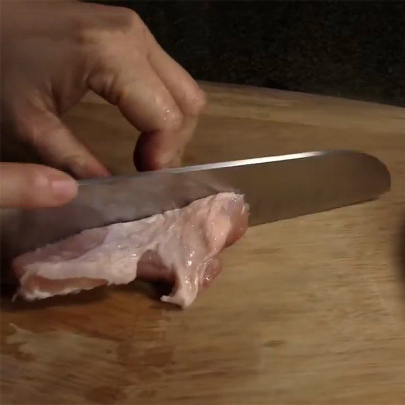 Step 1 Prepare the ingredients for Grilled pork in aluminum foil using an air fryer