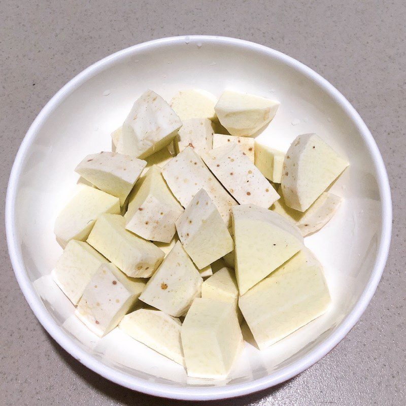 Step 1 Prepare ingredients for Mung Bean Soup with Ground Pork